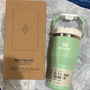 Stanley Mint Green flip straw Hydration Tumbler 20oz